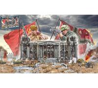 KIT DE MODÉLISATION STATIQUE DIORAMI ITALIEN BERLIN 1945 FALL OF THE REICH...