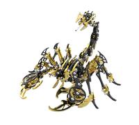 Kit de modélisme 3D en acier inoxydable à monter soi-même - Dark Overlord Scorpion King - Style mécanique Cyberpunk - Cadeau de collection parfait pour adultes et adolescents (200 + pièces)