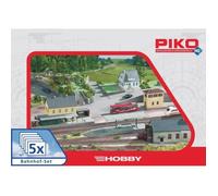 Set de 5 éléments Dune Gare ferroviaire H0 Piko H0 61923