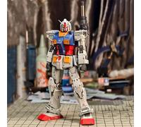 Kit de Modélisme GTO HG 1/144 Yuan Zu Tmech RX-78-2 Figurines d'Action Jouets de Puzzle pour Garçons Ornement de Bureau à Collectionner Cadeau 026A