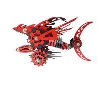 Kit de modélisme mécanique 3D en métal - 211 pièces - Puzzle en acier inoxydable et laiton - Cadeau d'anniversaire et de Noël