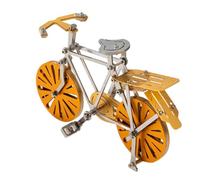 Kit de modélisme mécanique 3D en métal à faire soi-même - Plus de 105 pièces - Puzzle de vélo en acier inoxydable, ornement de bureau à collectionner pour les amateurs de mécanique