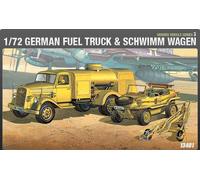 Kit de modélisme militaire 13401 - GERMAN FUELTANK & SHIWIMM (1:72)
