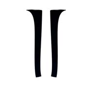 Kit De Modification Becquet D'aile Latérale Arrière Fenêtre Couvercle Coffre pour Golf 5 Édition Standard Aileron Arrière(Noir Brillant)