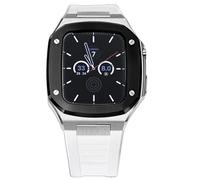 Kit de modification Cadre de lunette en métal pour la bande de boîtier 8 7 6 5 4 3 2 40 mm 41 mm 44 mm 45 mm STRAPE REMPLACEMENT POUR IWATCH