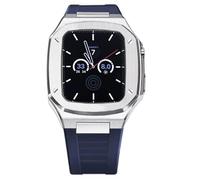 Kit de modification Cadre de lunette en métal pour la bande de boîtier 8 7 6 5 4 3 2 40 mm 41 mm 44 mm 45 mm STRAPE REMPLACEMENT POUR IWATCH