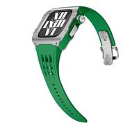 Kit de modification Case en alliage élastique ， pour la bande 9 8 7 45 mm Amélioration du luxe en acier inoxydable Bobine de boîtier ， pour la série 6 5 4 SE 44 mm