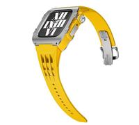 Kit de modification Case en alliage élastique ， pour la bande 9 8 7 45 mm Amélioration du luxe en acier inoxydable Bobine de boîtier ， pour la série 6 5 4 SE 44 mm