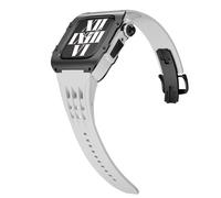 Kit de modification Case en alliage élastique ， pour la bande 9 8 7 45 mm Amélioration du luxe en acier inoxydable Bobine de boîtier ， pour la série 6 5 4 SE 44 mm