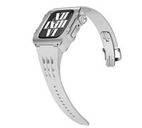 Kit de modification Case en alliage élastique ， pour la bande 9 8 7 45 mm Amélioration du luxe en acier inoxydable Bobine de boîtier ， pour la série 6 5 4 SE 44 mm