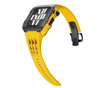 Kit de modification Case en alliage élastique ， pour la bande 9 8 7 45 mm Amélioration du luxe en acier inoxydable Bobine de boîtier ， pour la série 6 5 4 SE 44 mm