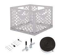 Kit de modification de fumoir décalé, kit de modification de fumoir, kit de remodelage de barbecue, kit de modification en acier inoxydable | Grill avec joint d'étanchéité Mod outil, panier à charbon