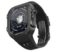 Kit de modification de la sangle de montre , pour 6 5 4 SE 44 mm Remplacer , Band de montre en caoutchouc de luxe en caoutchouc en titane , pour les accessoires de mise à niveau de la série 6/5/4 /