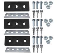 Kit de modification de turbine à neige de 9,5 mm, 4 lames universelles pour modifier une machine à 2 étapes, 100 % inoxydable 304, répété et utilisation durable dans diverses conditions