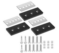 Kit de modification de turbine à neige en acier inoxydable de 0,6 cm (lot | Ajustement universel à 3 lames, compatible en 2 étapes, résistant à la rouille, design réutilisable