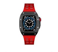 Kit de modification pour 8 7 étui en acier inoxydable pour la série Iwatch 8 7 6 5 4 44 mm 45 mm Strap en caoutchouc Métal accessoires