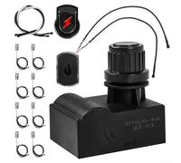 Kit de module d'allumage électronique compatible avec barbecues à gaz, bouton d'allumage 2/4/5 sorties et fils de rechange pour signature commerciale (2 têtes)