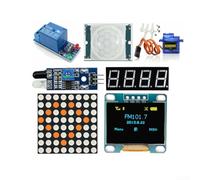 Kit de module électronique pour prototypage, pour Arduino pour kit de démarrage avec Nano V3.0 et pour support Mega 2560, kit de capteur de microcontrôleur, 85 pièces