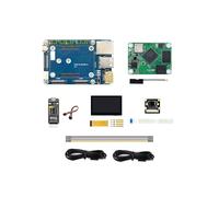 Kit de Modules Core3566 Processeur Rockchip RK3566 Quad-Core, avec Écran Tactile 4,3 Pouces pour Raspberry Pi CM4 Prise UE