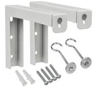 Kit de montage 2 crochets pour ecran de projection max 25kg Maclean MC-923