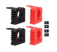 Kit de montage à pince en caoutchouc Starrypxl 4pcs Sleffe de pelle à libération rapide hors route UTV ATV Emergency sécurisé durable