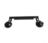 Kit de montage à ventouse en alliage d'aluminium pour mini antenne parabolique, véhicule stable et toit ouvrant Support d'installation avec quatre ventouses solides pour un signal sécurisé