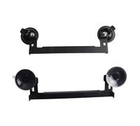 Kit de montage à ventouse pour Mini avec support en alliage d'aluminium, 4 ventouses puissantes pour installation de pare-brise de voiture et toit ouvrant, design compact et portable
