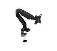 - Kit de montage (attache-support, serre-joint, pied) - bras réglable - pour Ecran LCD - aluminium, plastique, acier - noir - Taille d'écran :