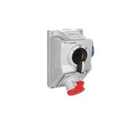Kit de montage avec prise 4P 1x 2P+Z L-0-P 16A IP54 971613
