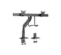 V7 - Kit de montage (bras articulé, 2 plaques VESA, pince-étau) - pour 2 écrans LCD - pour usage intensif, ressort à gaz - plastique, aluminium, acier - Taille d'écran : up to 27" for 2 displays / up