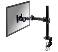 Kit de montage (bras articulé, fixation par pince pour bureau) pour Écran LCD (inclinaison et rotation) - noir - Taille d'écran : 10"-30