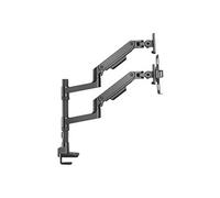 ACT - Kit de montage (bras pour moniteur) - pour écran LCD / ordinateur portable - aluminium, plastique, acier - noir - Taille d'écran : 17"-49" (monitor) / up to 17.3" (notebook) Noir G