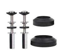 Kit de montage complet pour réservoirs de toilettes avec boulons longs et joints en éponge double taille pour une installation facile du matériel de cuvette