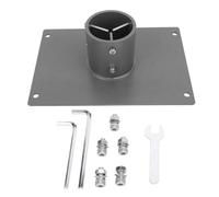 Kit de Montage d'adaptateur de Tuyau Satellite en Alliage d'aluminium Robuste Compatible avec l'antenne Plate Haute Performance Gen 3, Support sur Poteau pour Uta 232, Convient