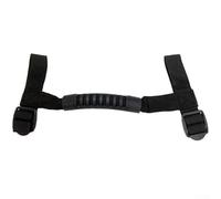 Kit de montage de barre d'appui intérieure pour Wrangler TJ, JK, JKU, JL, JT et pour Gladiator (2020-2022) - Poignée de porte en PVC/PP montée sur toit,