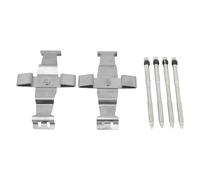 Kit de Montage de Broches de Plaquette de Frein Avant, BPF1886C 109 1886 KIT1247 MBA1886, ABS, Métal, Avant Gauche Droite, Comprend : Clips Anti-hochet, Broches, Série 4 F32