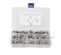 Kit de Montage de matériel d'écrous à Cage M5, vis M5 * 16 pour Cadre à Trou carré, Ajustement Universel pour Support de véhicule, Voiture, navires, camions, Camping-Cars, Trains