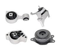 Kit de montage de moteur de rechange - Support de moteur pour ajustement de transmission | Composants en métal et en caoutchouc, accessoires de montage de support de carter pour installation de boîte