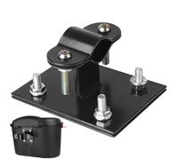 Kit de montage de panier avant de vélo universel - Support en métal robuste avec vis et écrous fixes | Convient pour plier les vélos, les vélos électriques et les vélos de route, et sûr