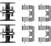 QUICK BRAKE 109-1208 Kit d'accessoires, plaquette de frein à disque