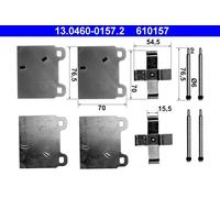 Kit de montage de plaquettes de frein 13.0460-0157.2 ATE pour VW