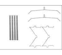 Kit de montage de plaquettes de frein 82540100 TEXTAR pour TOYOTA
