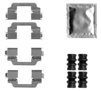 TEXTAR 82545300 Kit d'accessoires, plaquette de frein à disque