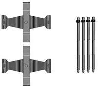 Kit de montage de plaquettes de frein 82562500 TEXTAR pour POLESTAR POLESTAR 2