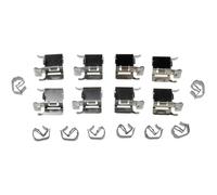 Kit de montage de plaquettes de frein Essieu avant ADT348605 BLUE PRINT
