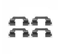 Kit d'accessoires, plaquette de frein à disque DELPHI LX0425