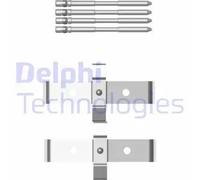 DELPHI LX0469 Kit d'accessoires, plaquette de frein à disque