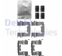 Kit de accesorios, pastillas de frenos DELPHI LX0645