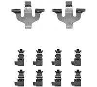 DELPHI LX0714 Kit d'accessoires, plaquette de frein à disque