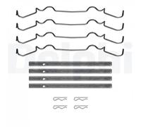 DELPHI LX0722 Kit d'accessoires, plaquette de frein à disque